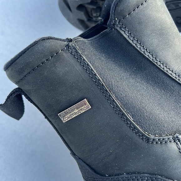 B & B Softmock Men’s Winter Boots Size 11 Black Slip On Thinsulate - Picture 6 of 8